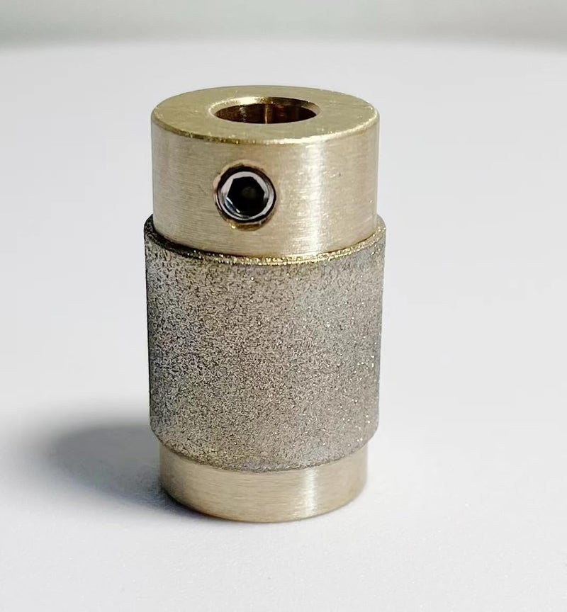 dmsphd Glass Grinder Bits for Stained Glass, Stained Glass Tools and Supplies for Stained Glass Grinder, Widely Used for Glass Processing Arts and Decoration (MCB 3/4'') - Image 1